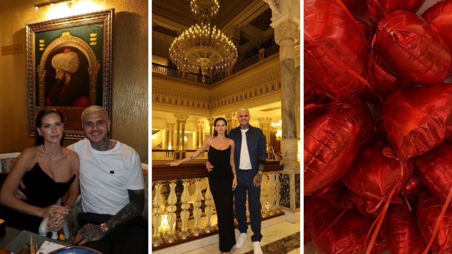 La China Suárez y Mauro Icardi