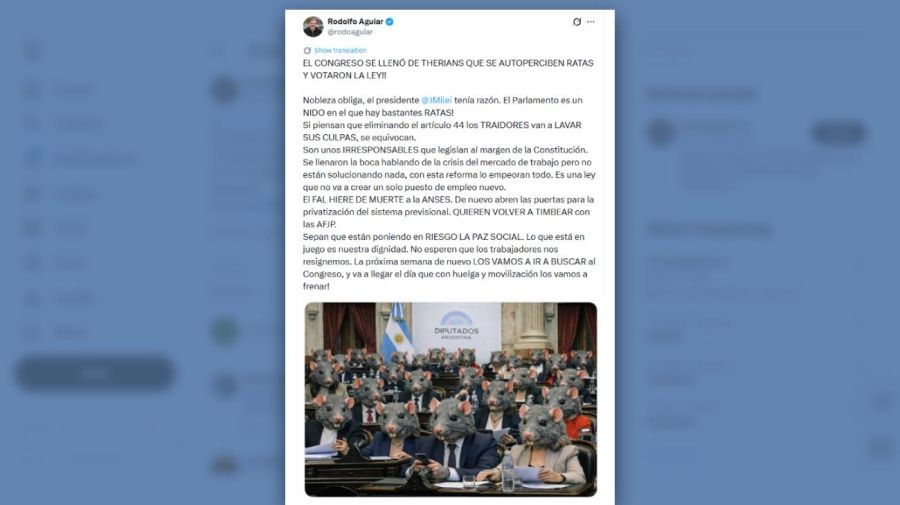 Posteo Rodolfo Aguiar 20022026