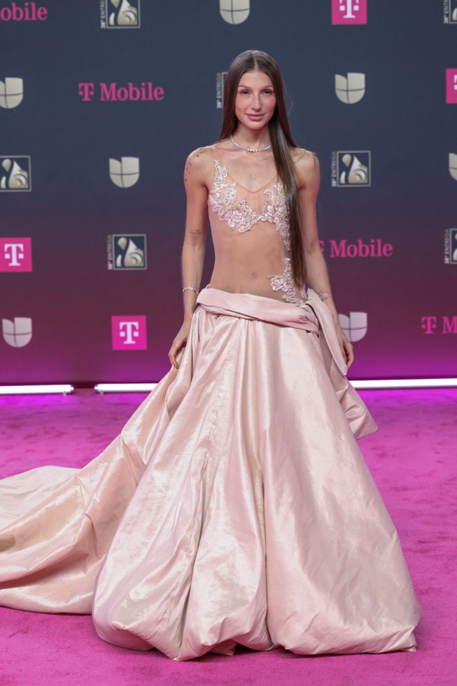 Valentina Ferrer, Nathy Peluso, Yami Safdie, María Becerra / Créditos: AFP