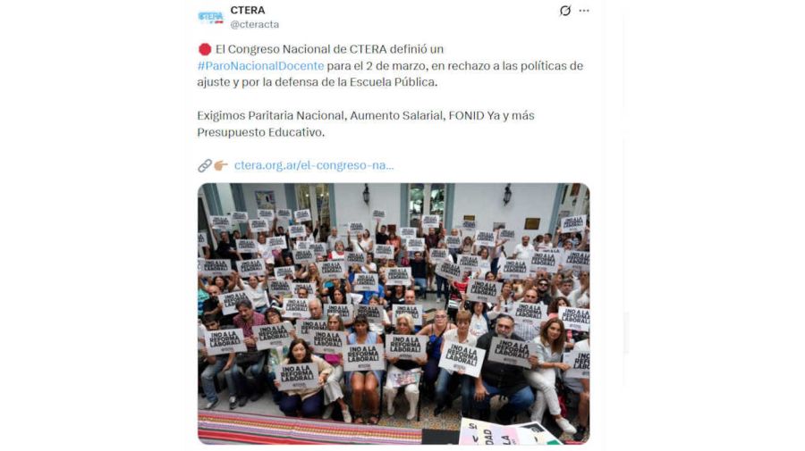 CTERA X comunicado 20260220