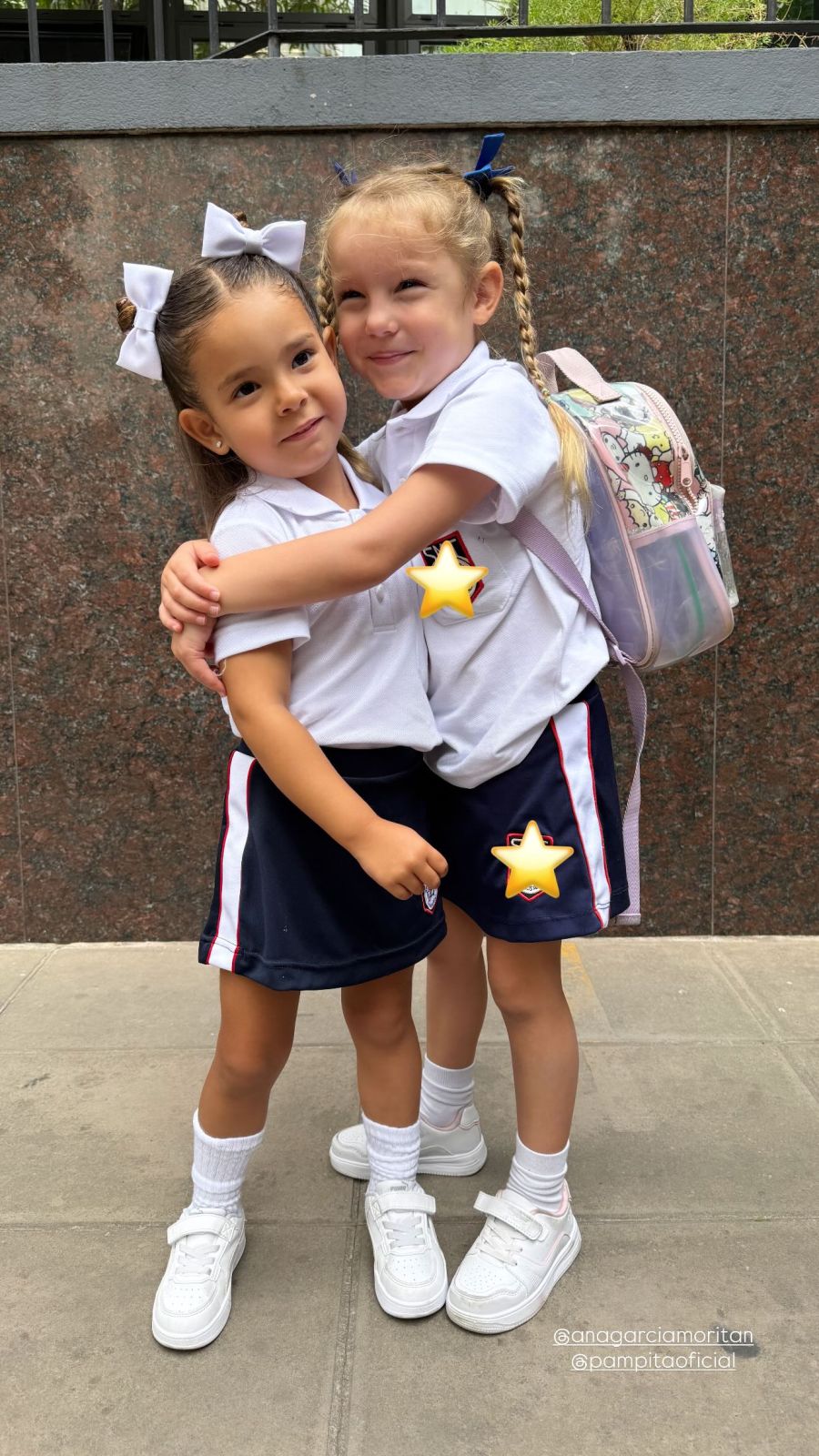 Anita García Moritán y Sarah Burlando