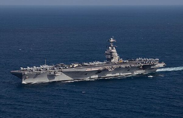 El USS Gerald R. Ford