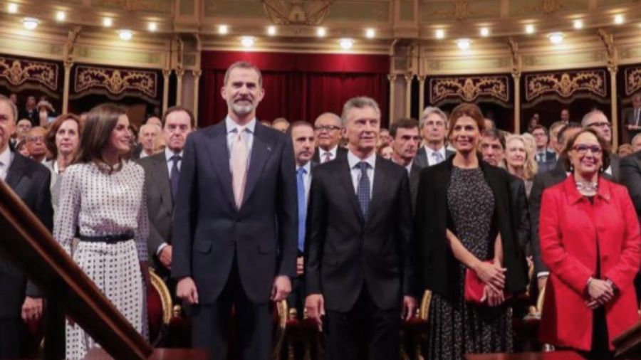 Juliana Awada y Rey Felipe 