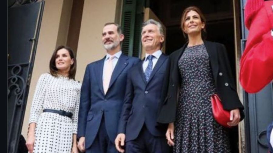 Juliana Awada y Rey Felipe 