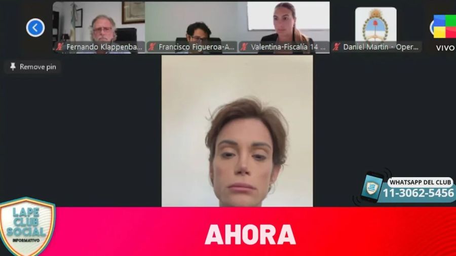 La primera foto de Felipe Pettinato en el juicio por la muerte de Melcho Rodrigo 