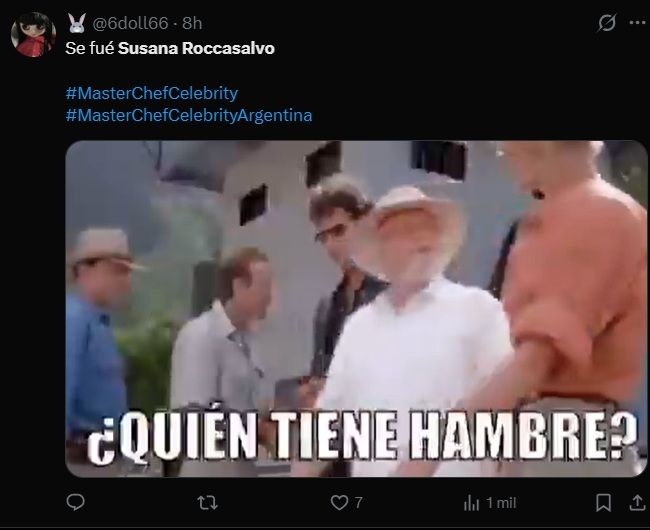 Memes de MasterChef Celebrity