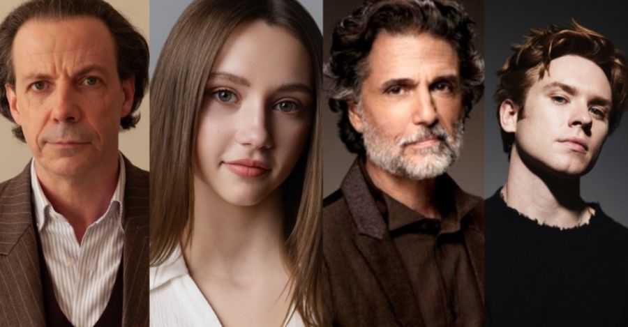 Noah Taylor, Kennedy Moyer, Chris Sarandon y Oscar Morgan