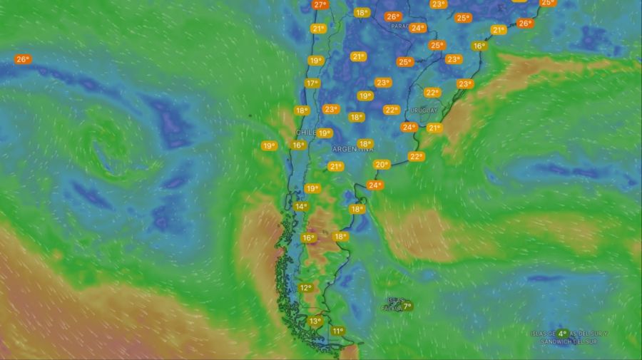 Pronóstico lunes 23 de febrero