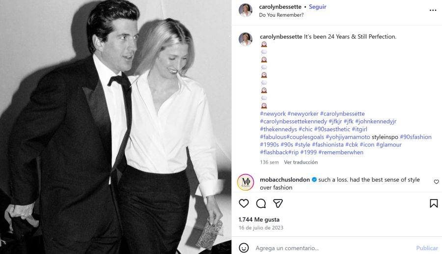 Carolyn bessette kennedy