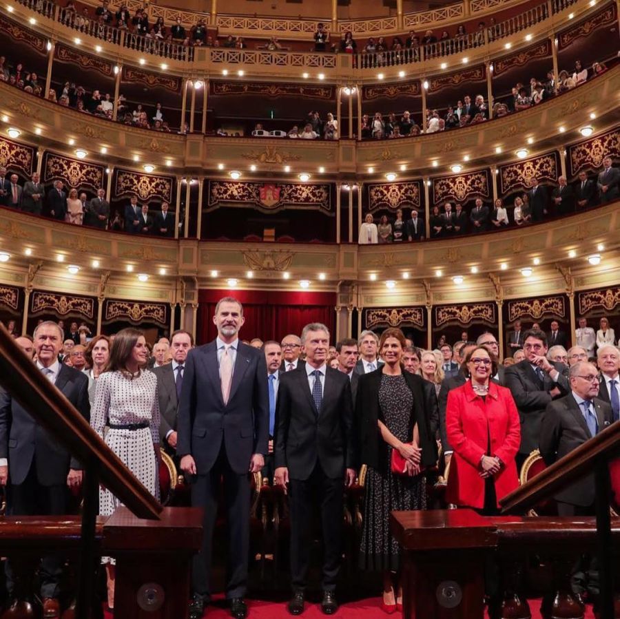 Las fotos de Juliana Awada con el rey Felipe de España