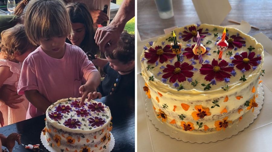 Así fueron las tortas de Tao, el hijo de Calu Rivero