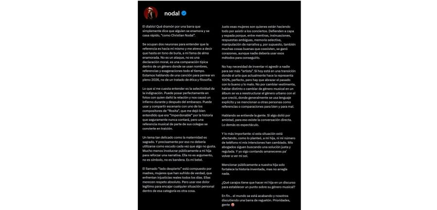 Christian Nodal contra Cazzu