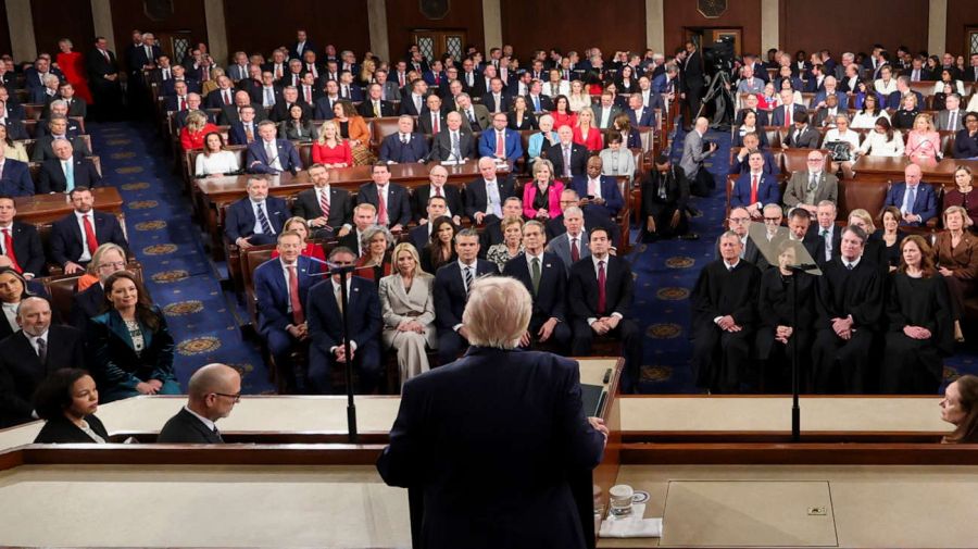 Donald Trump da el discurso del Estado de la Unión 20260224
