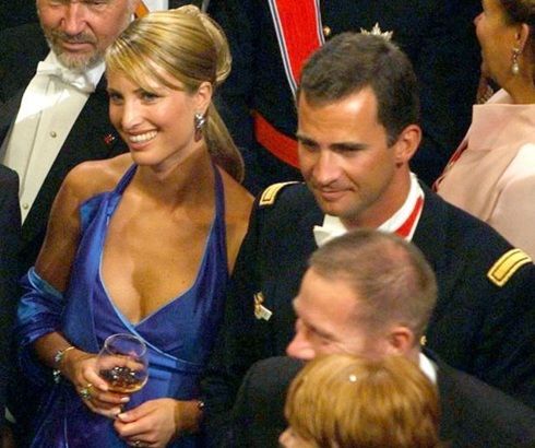 Eva Sannum y Felipe VI