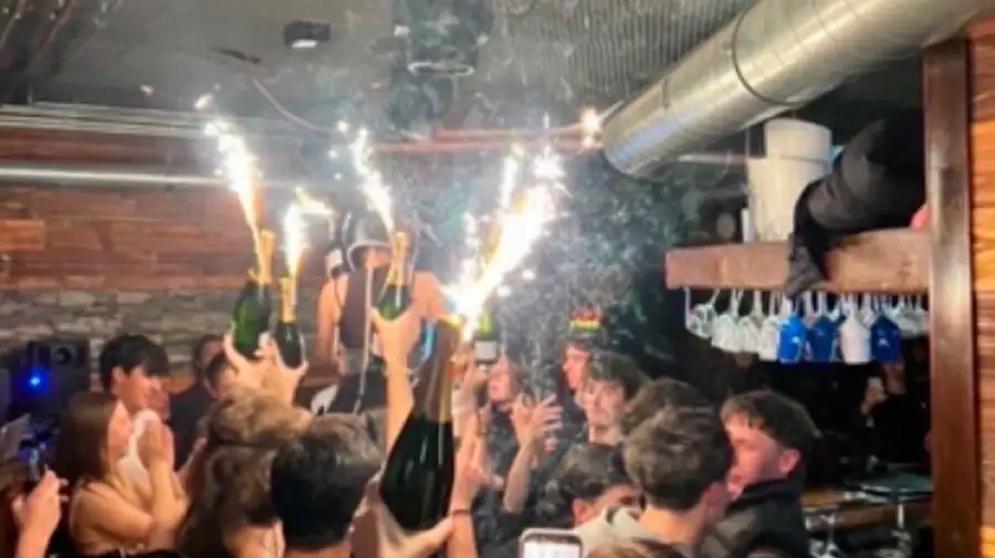 Incendio en el bar de Suiza 25022026