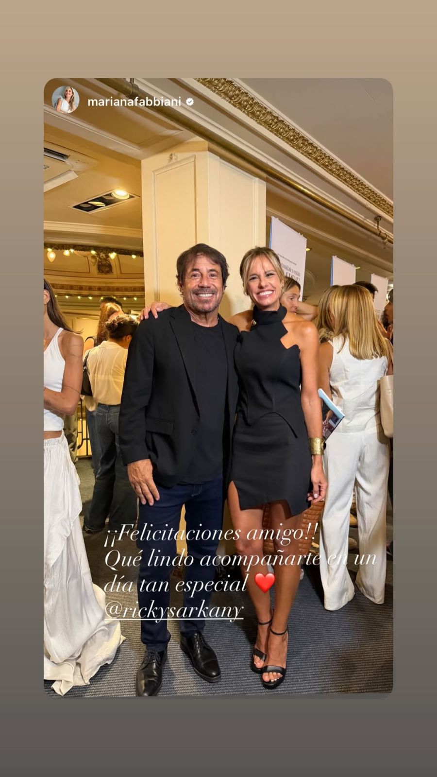 Mariana Fabbiani, Claudia Villafañe, María Belén Ludueña, Agustina Casanovas, Lucía Maidana, Ricky Sarkany