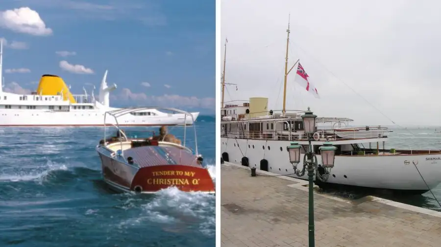 Barcos: Christina O de Onassis- Shemara de sir Bernard Docker 26022026