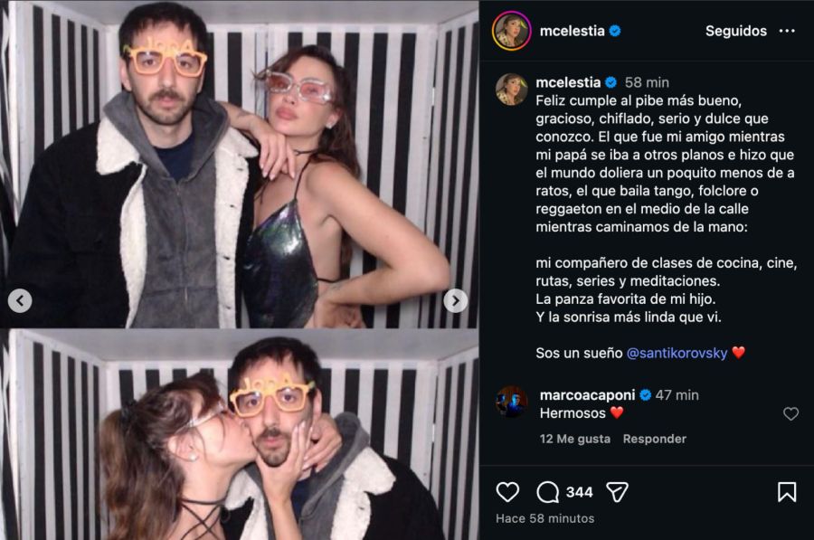 Celeste Cid, Santiago Korovsky