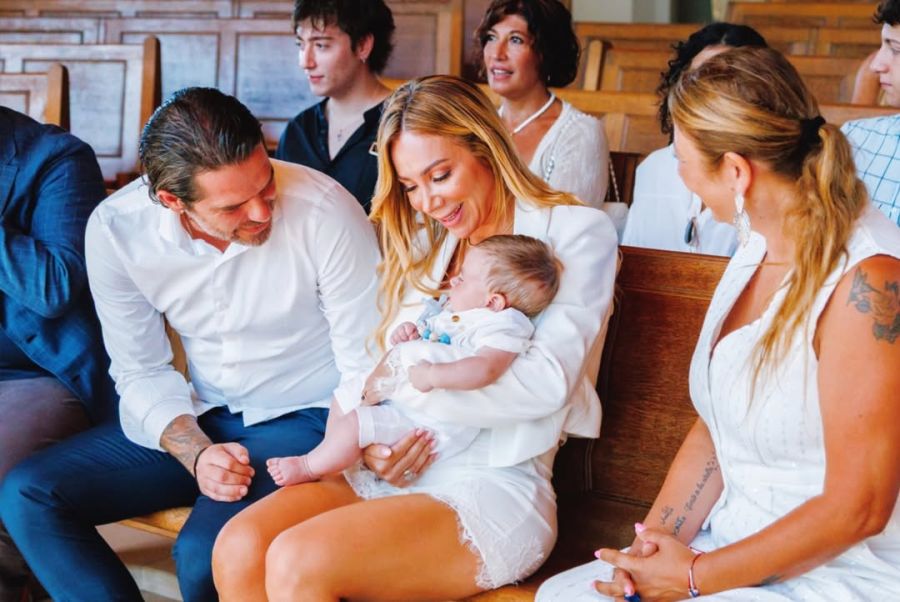 El bautismo de Joaquín, el hijo de Fernando Gago y Vero Laffitte