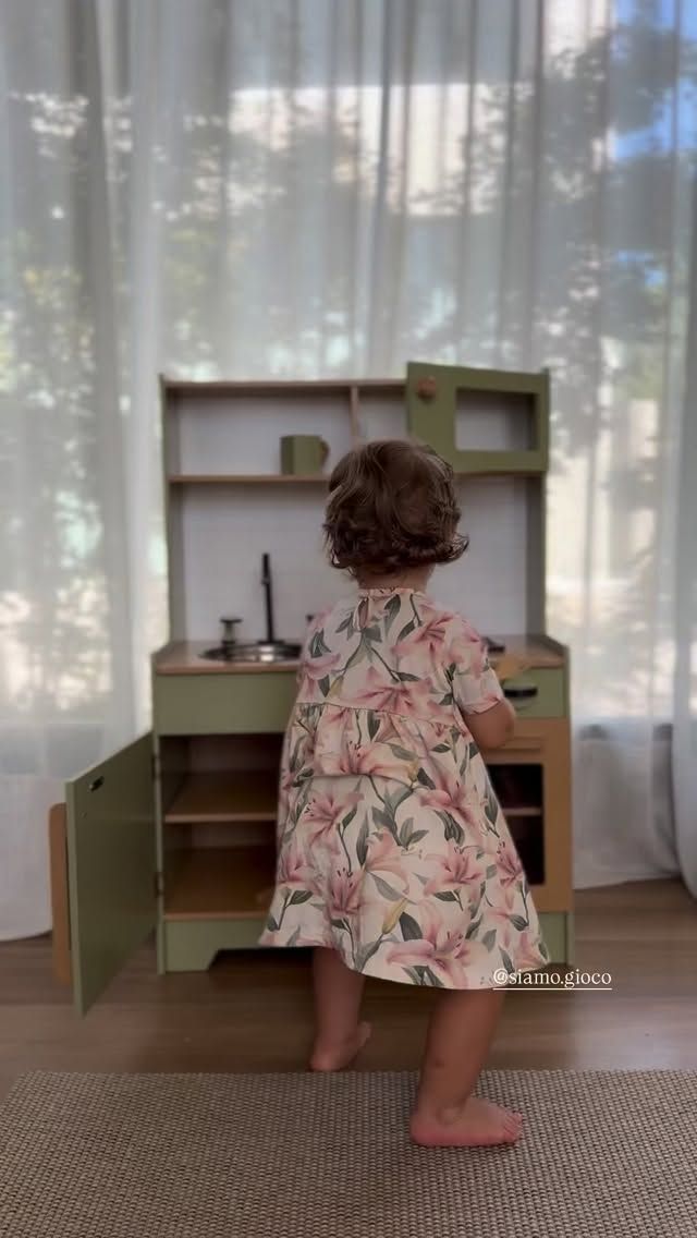 Maca Rinaldi mostró la cocina didáctica de su hija Amanda