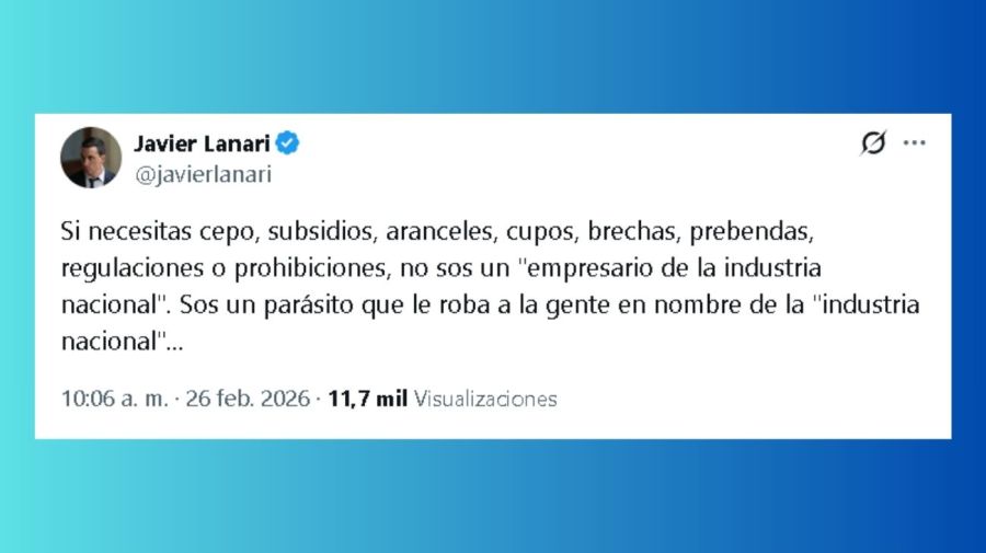 El secretario de Comunicación y Prensa, Javier Lanari, llamó 
