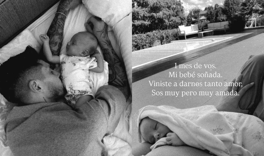 Cumplemés de la hija de Cami Homs