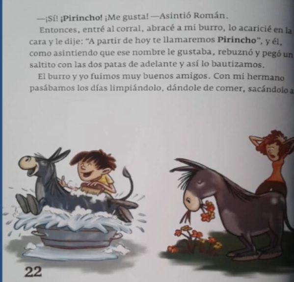 El burro Pirincho Libro Diego Flores