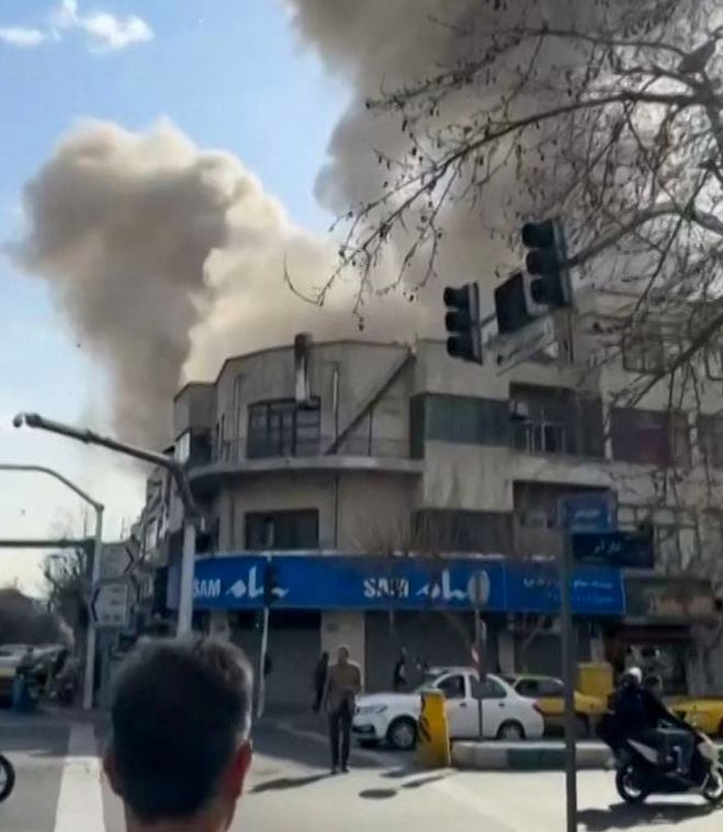 Israel e Estados Unidos atacaron a Irán.