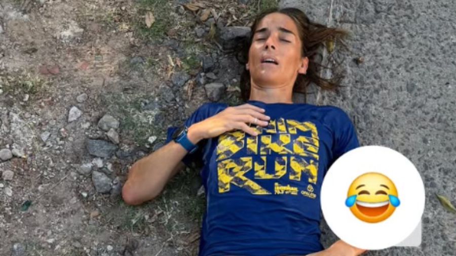 Juana Viale mostró su exigente entrenamiento