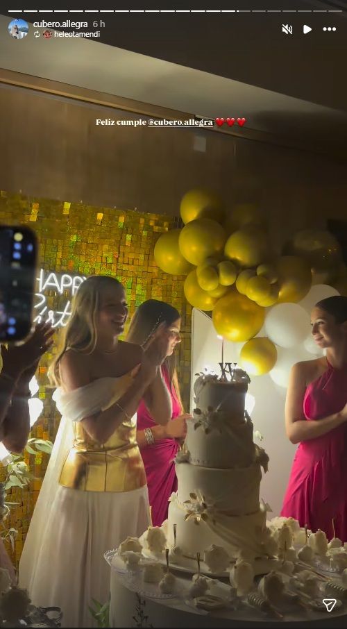 La fiesta de 15 de Allegra Cubero