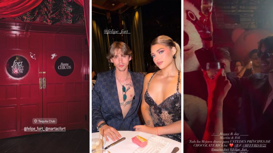 La fiesta de cumpleaños de Marta y Felipe Fort