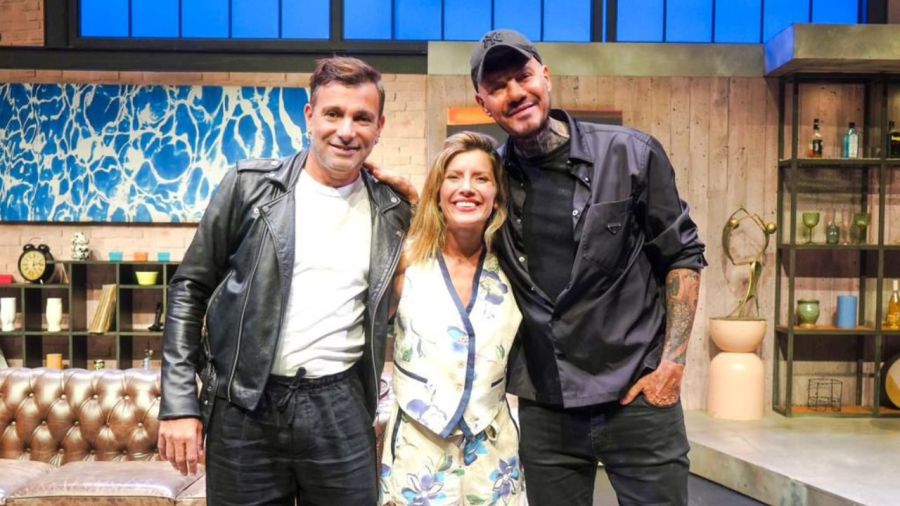 Marcelo Tinelli en La cena de los tontos