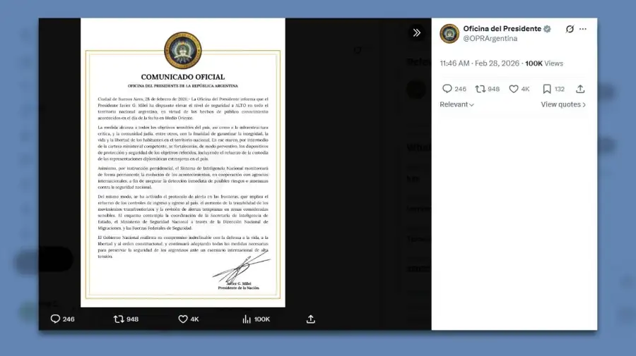 Posteo Oficina del Presidente 28022026