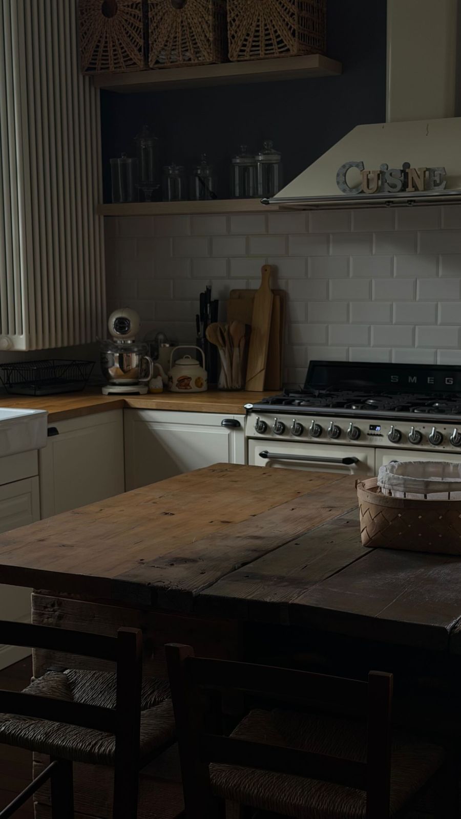 Wanda Nara mostró su cocina de Milán