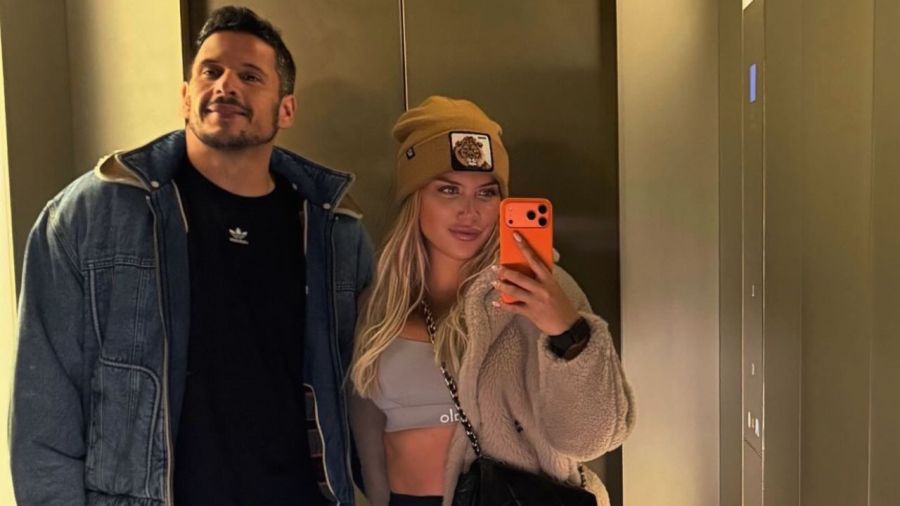 Wanda Nara y Martín Migueles en Milán