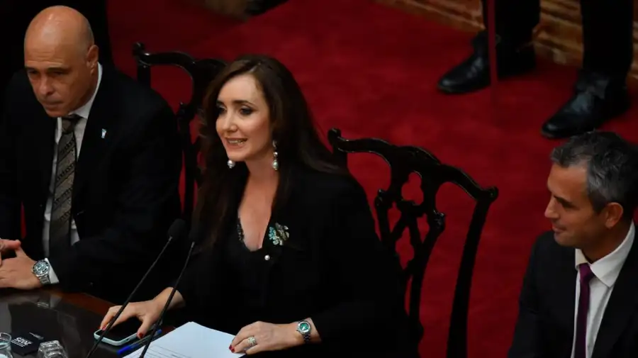 Apertura de sesiones en el Congreso Victoria Villarruel 01032026