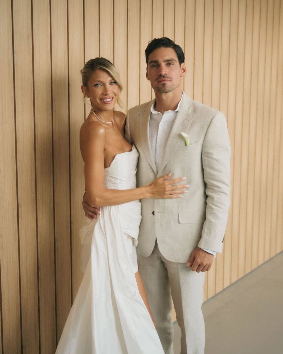 Se casaron Cande Ruggeri y Nicolás Maccari