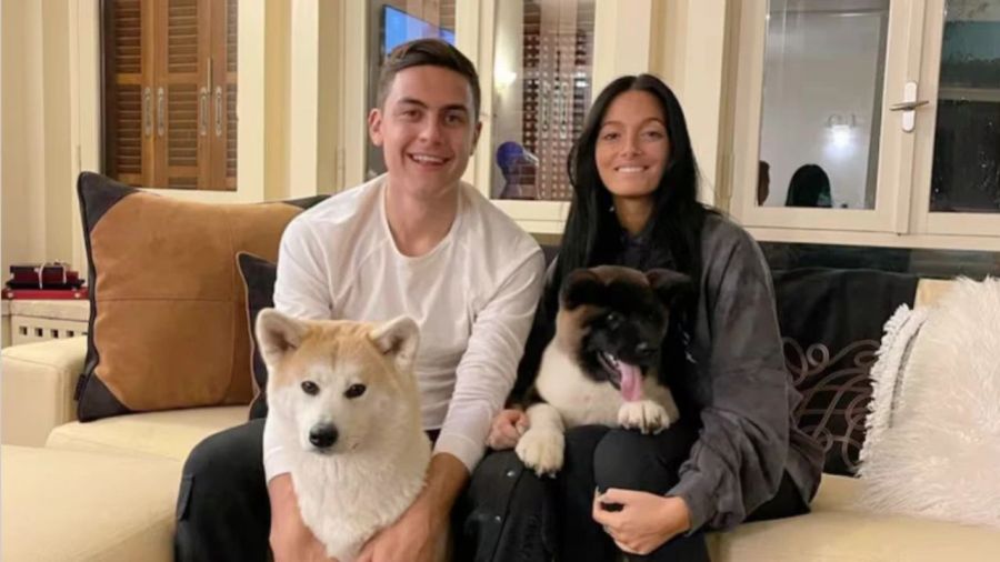 Oriana Sabatini y Paulo Dybala