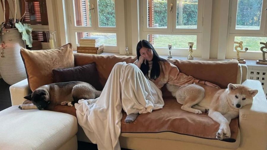 Oriana Sabatini y Paulo Dybala