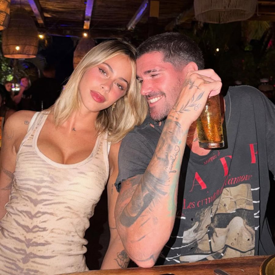 Tini Stoessel y Rodrigo De Paul