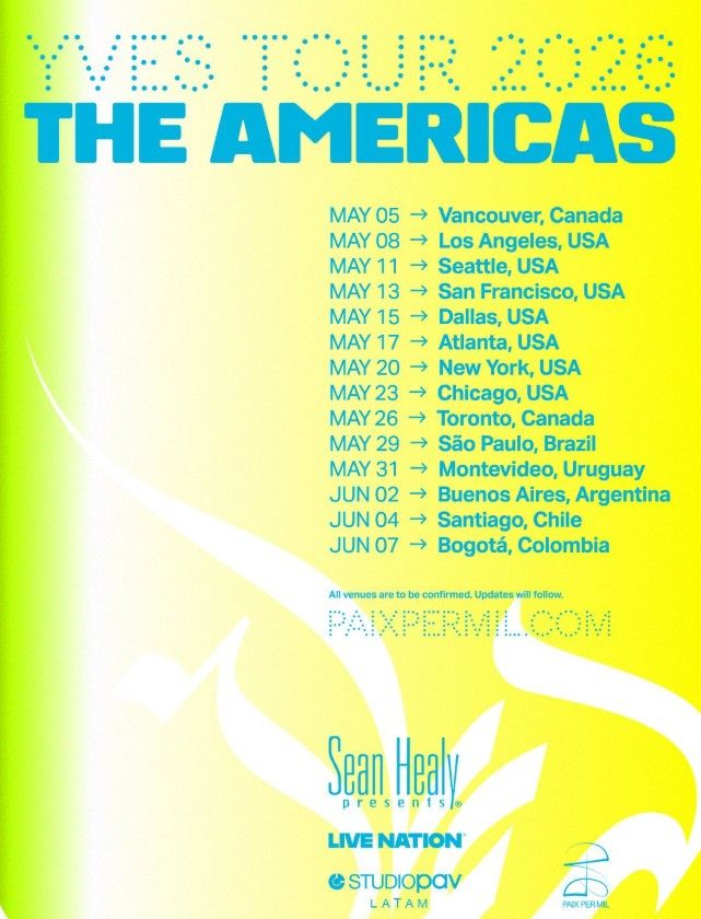 Tour de YVES por América