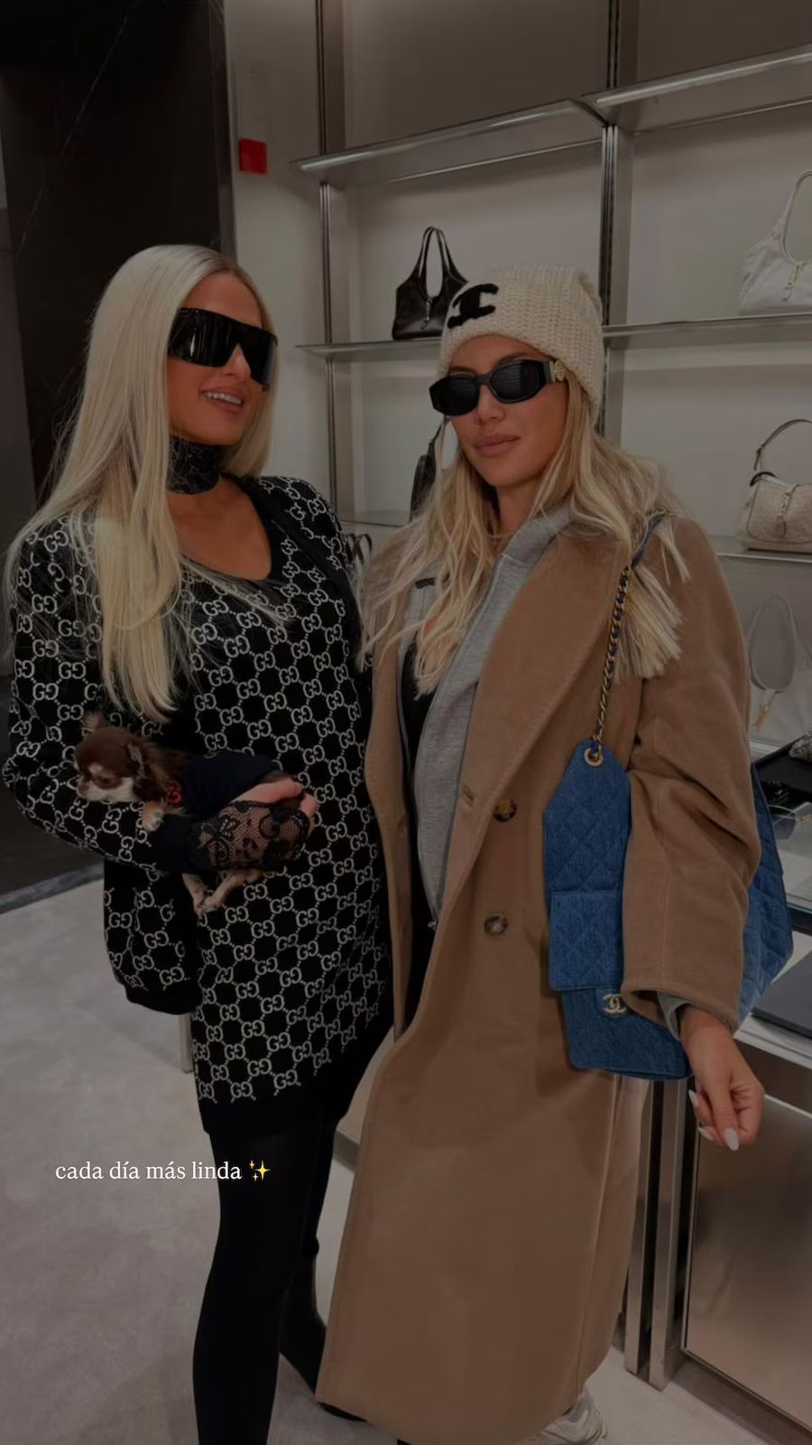 Wanda Nara, Paris Hilton