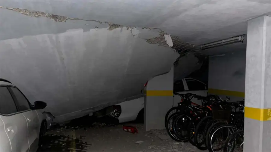 Derrumbe en Mafalda y Suárez, Parque Patricios 03032026