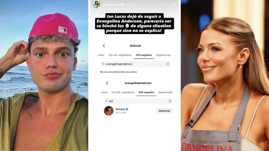 Ian Lucas y Evangelina Anderson