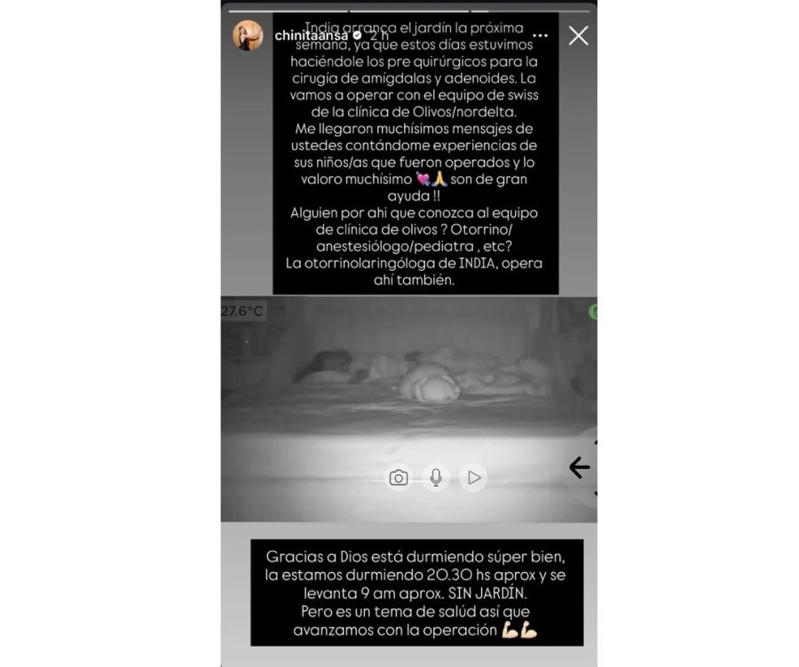 La China Ansa sobre su hija India