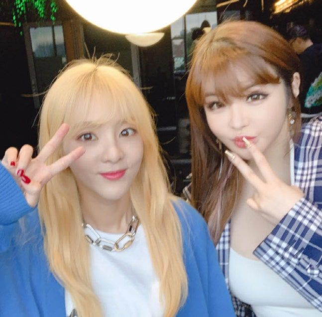 Sandara Park y Par Bom