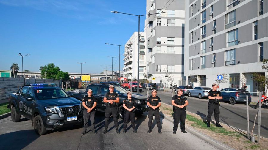 Derrumbe en Parque Patricios 04032026