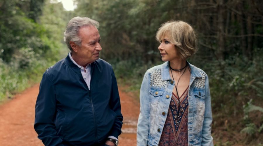 Oscar Martínez e Inés Estévez