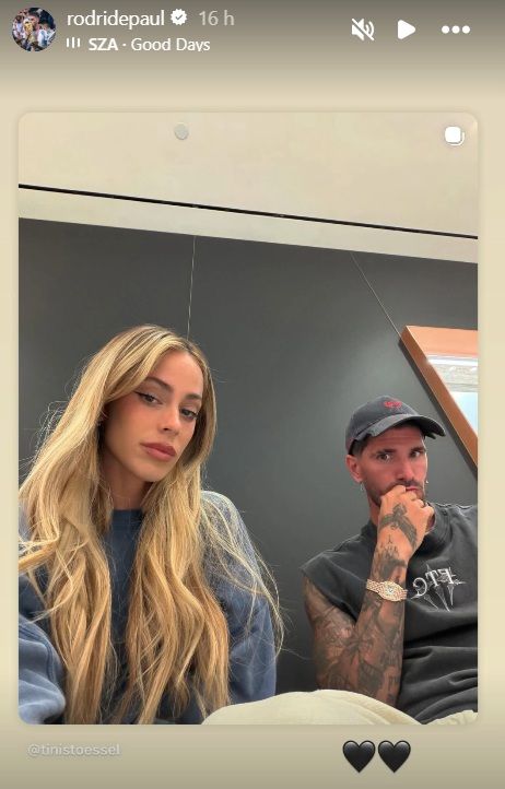 Tini Stoessel y Rodrigo de Paul