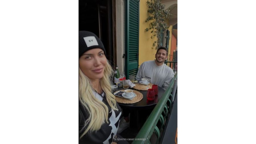 Wanda Nara y Martín Migueles